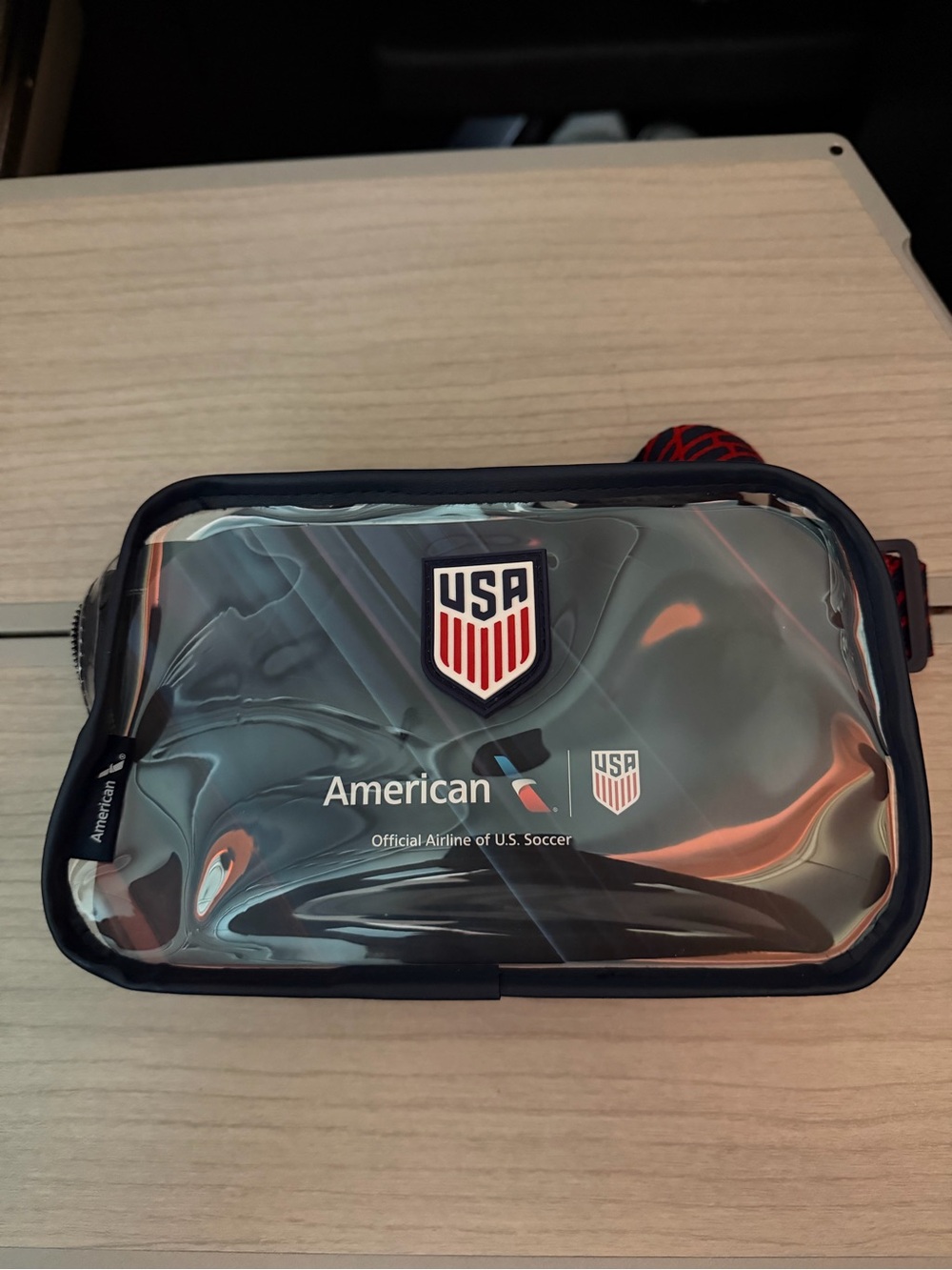 USA Clear Travel Pouch - Co-Branded